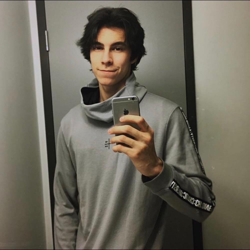 Jack&Jones Grey Long Sleeve Hoodie